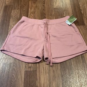 pink comfy shorts